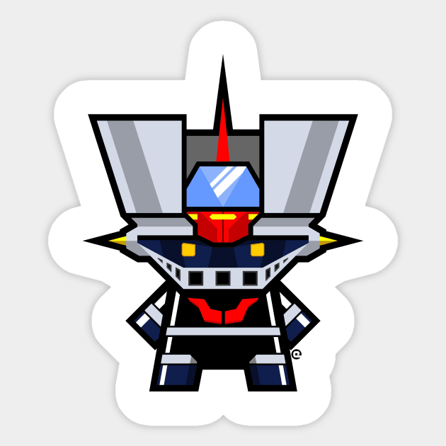 Minirobo Mazinger Z Sticker by Eozen